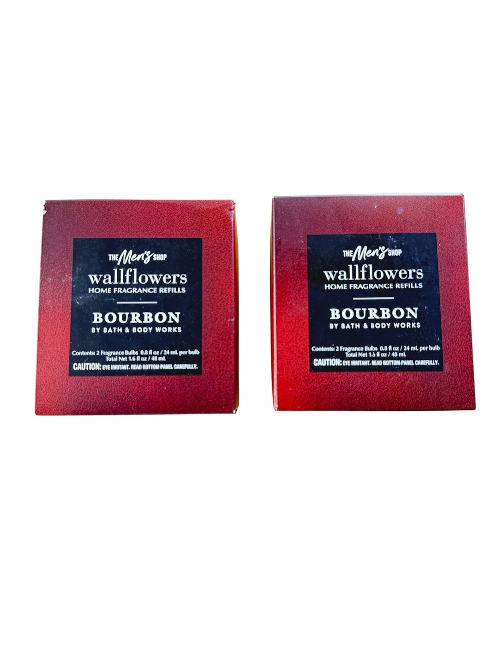 Bath & Body Works Bourbon (Amber) Wallflower Refill Bulbs x4